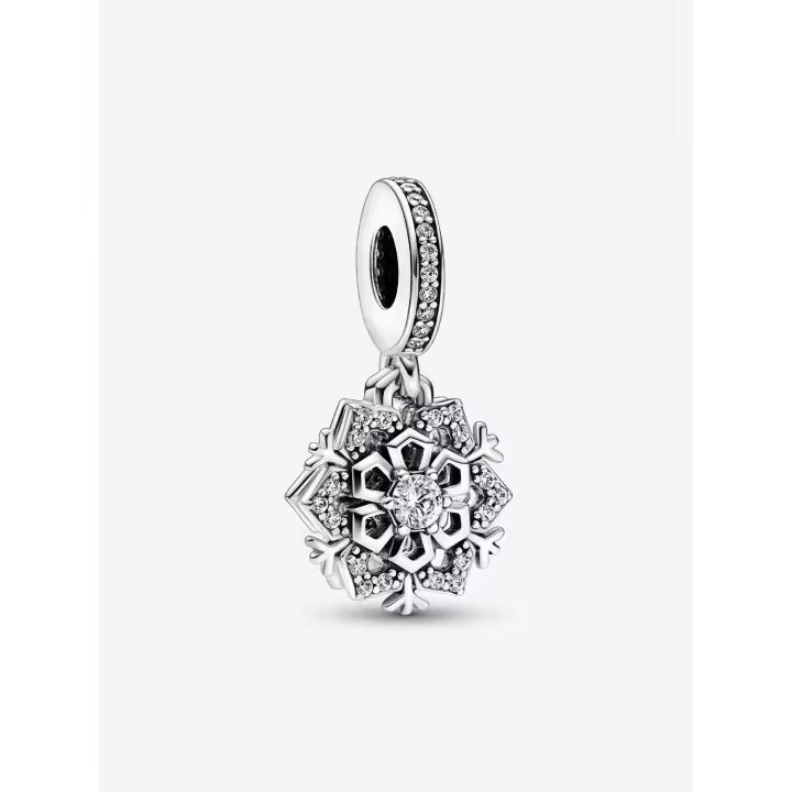 Pandora - Charm Doble Colgante de COPO de Plata brilliant-Plata de Lei - 1