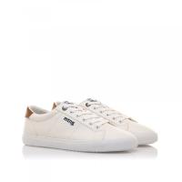 MUSTANG 84732 C55437 Zapatillas lona hombre 32103 24V SNEAKERS BLANCO/CUERO - details 0