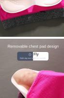 Sudadera Deportiva Sin Costuras Absorbedora De Choques Vestido De Yoga Transpirable Y Secado Rápido Para Mujer Fitness - details 7