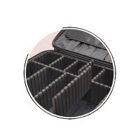 Bolso De Maquillaje Para Mujer De Cuero PU Impermeable Gran Capacidad Estuche De Viaje Para Cosméticos Y Accesorios - details 9