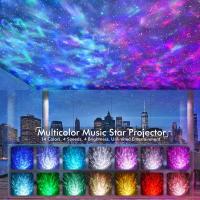 Proyector De Galaxia Con Huevo De Dinosaurio Y Control Remoto Altavoz Bluetooth Luz Nocturna LED Proyección Estelar Regalo Para Niños - details 2