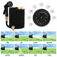 Bomba De Jardín Expansible De Doble Conector Metálico Alta Presión PVC Rollo De Agua Mágica Para Riego De Granja Lavado De Coche - details 1