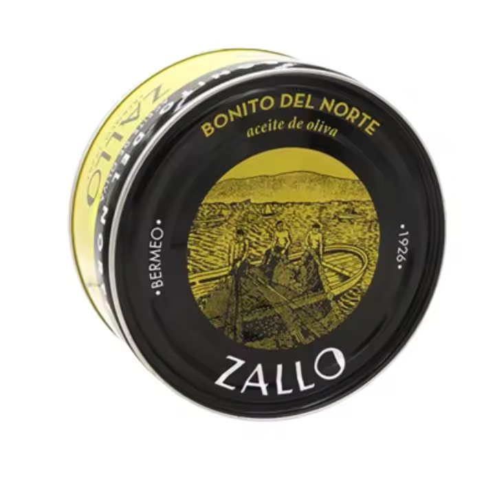 BONITO DEL NORTE EN ACEITE DE OLIVA 226G ZALLO SABOR Y CALIDAD - 1