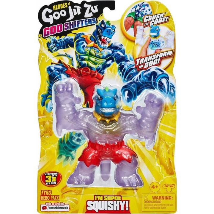 Bandai Heroes Of Goo JIT Zu Figura Tyro Multicolor Ultra GOO Estirable Relleno Goo Sorpresa