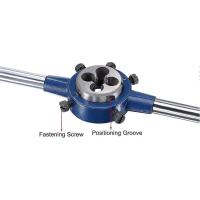 1/2-28 UNEF Tap and Die Set con 38mm Round Die Stock Handle Wrench, Máquina de acero de alta velocidad Threa - details 1