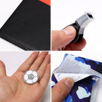 Kit De Cartas Rojas Y Amarillas Para Fútbol Con Manguito Para Capitán De Equipo Silbato Moneda Bolsa De Cuero Lápiz Y Papel - details 1
