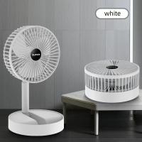 Ventilador Portátil Plegable De 6 Pulgadas Con Batería Recargable Y Altura Ajustable Silencioso De 3 Velocidades USB Telescópico Para El Piso - details 5