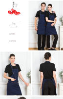 Delantal De Cocina De Lona Para Hombres Y Mujeres Con Bolsillo Adecuado Para Chef Grill Restaurante Barra Tiendas De Belleza Uniforme De Estudios De Uñas - details 7