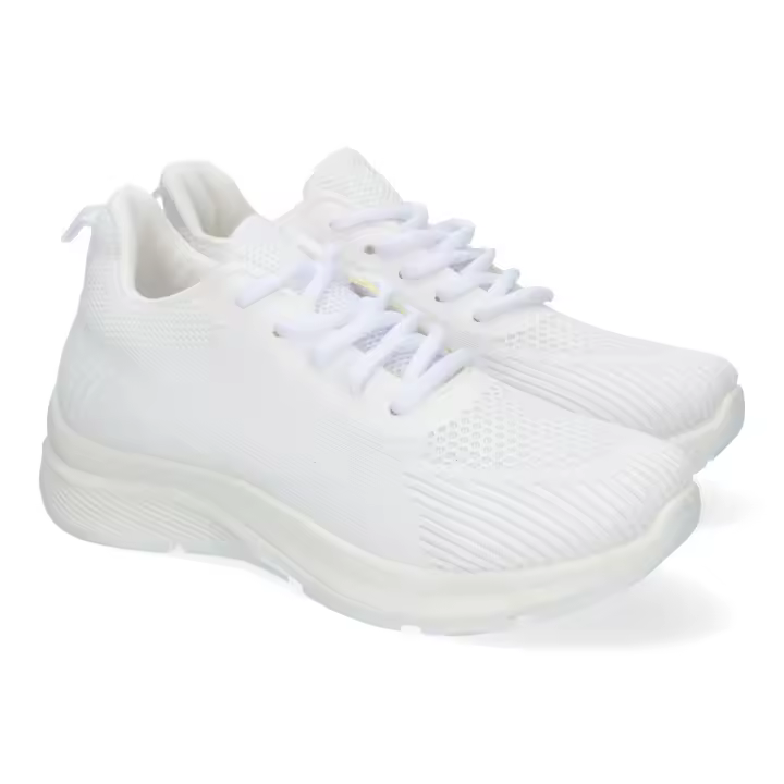 PuntoSalao Zapatillas sneakers deportivas cómodas para mujer color blanco VRA-682 - 1