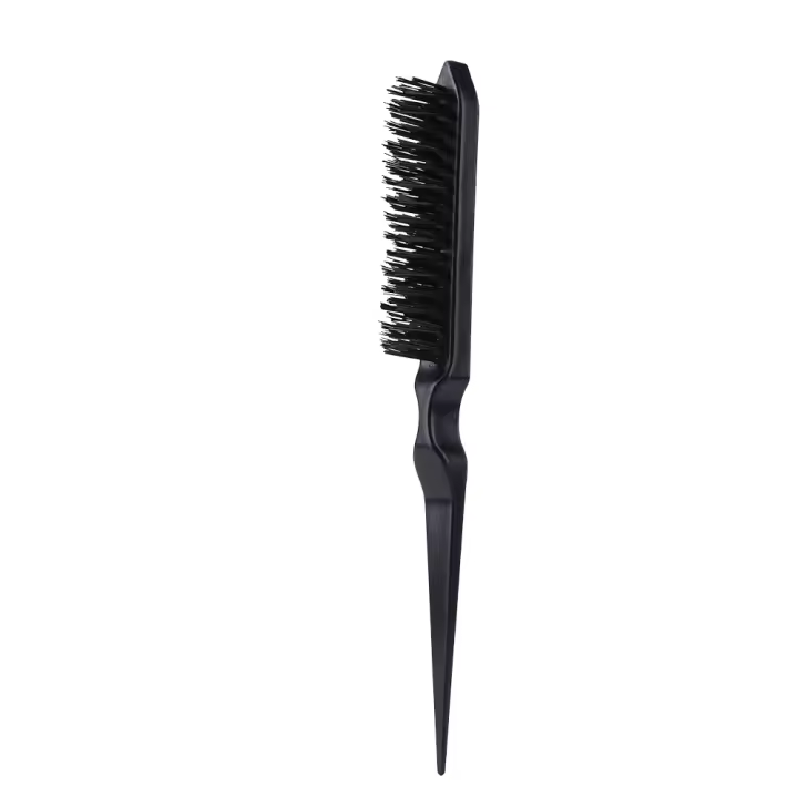 Cepillo De Pelo De Cerdas Para Teñir Y Controlar El Borde Comb De Peinado Para Todas Las Tipos De Pelo Herramienta De Peinado - 1
