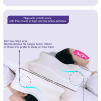 Almohada De Espuma De Memoria En Forma De Mariposa Alivio Del Dolor Cervical Ortopédica Para El Descanso Y El Sueño - details 9