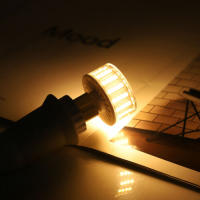 Bombilla LED E14 G9 15W 220V Con 88 LEDs Luz Sin Sombra Y Sin Parpadeo Diseño De Cerámica En Forma De Setas 360 Grados Para Sala De Estar - details 5