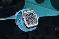 Reloj De Pulsera De Cuarzo Pagani Design 2024 Para Hombre 41MM Acero Inoxidable Cristal De Zafiro Nylon Resistente Al Agua 5Bar - details 4