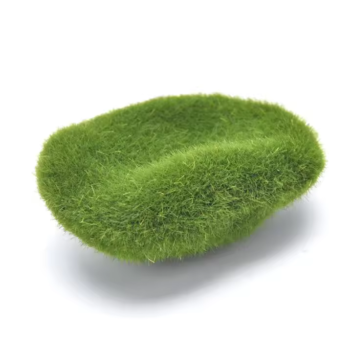 20Pcs Piedras De Mostrador Artificiales Tamaño 3 Cubiertas De Mostrador Verde Para Decoración De Jardín Y Hogar DIY - 1