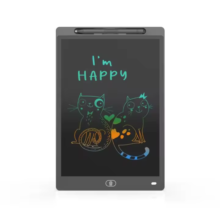 Tablero de escritura LCD para niños, regalos para fiestas infantiles, tablero de graffiti en color de 16pulgadas para pintar, tablero de escritura Boogie, regalo de juguete educativo para niños pequeños, adecuado para ancianos, niños y niñas.Vender negro - 1