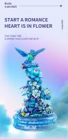 Set De Bloques De Construcción Con Luz Y Música En Forma De Flor Juguete Educativo Creativo Para Decoración Regalo De Navidad Para Niños - details 4
