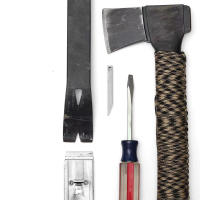 Barra De Pry EDC Herramienta De Llavero Resistente En Acero Inoxidable Para Actividades Al Aire Libre Y Uso Diario M - details 4