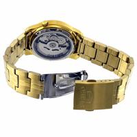 reloj automático unisex Seiko 5 SNKL86K1 38mm 30m WR correa de acero - details 2