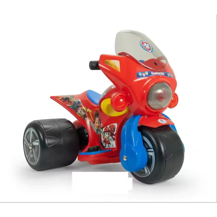Trimoto Samurai Paw Patrol 6V con luz 61x52x49,5 cm (Injusa 1293) - 1