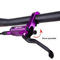 ZTTO Freno De Disco Hidráulico MTB 4 Pistones M840 Con Refrigeración Y Pastillas De Mineral De Hierro CNC Para Bicicleta De Montaña AM Enduro E4 ZEE M8120 - details 8