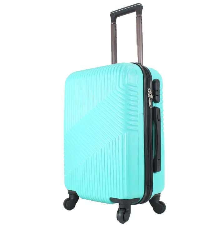 EASYTOUR Maleta Avión Equipaje de Mano Viaje Cabina Trolley ABS Rígida 4 Ruedas Maleta de cabina rigida con asa telescopica 55x35x20CM - 1