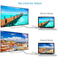 Adaptador USB C a HDMI 4K 60Hz Cable Tipo C HDTV Convertidor Para iPhone 15 TV Convertidor MacBook Air iPad Samsung Laptop - details 3