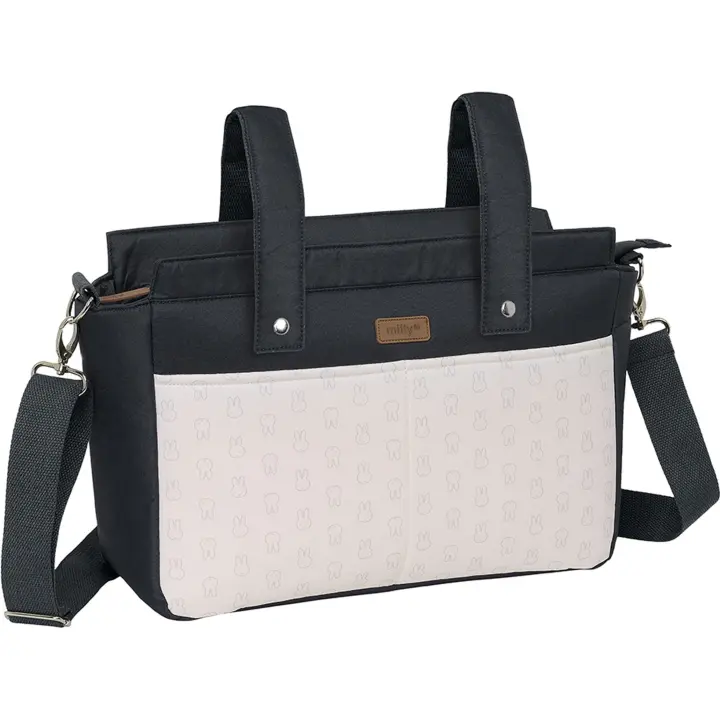 SAFTA | BOLSO ADAPTABLES CARRITO DE BEBE MIFFY MUM "MOON" - Producto con Licencia Oficial - Material Duradero y Resistente - 1