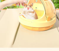 Nueva Caja Para Hamster Portátil Con Cesta Exterior Y Ramas De Flores Bolsa De Miel Para Ratones Y Coletas Material De Plástico - details 5