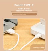 Lámpara De Escritorio Doble LED Con Luz Nocturna Toque 3 Niveles Regulables Recargable Por USB Protección Para Los Ojos Plegable Para Lectura En La Cama - details 16