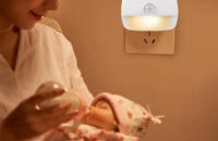 Luz Nocturna LED Mini Con Sensor De Movimiento PIR Para Dormitorio Baño Pasillo Armario Conector EU/US Incluida - details 11