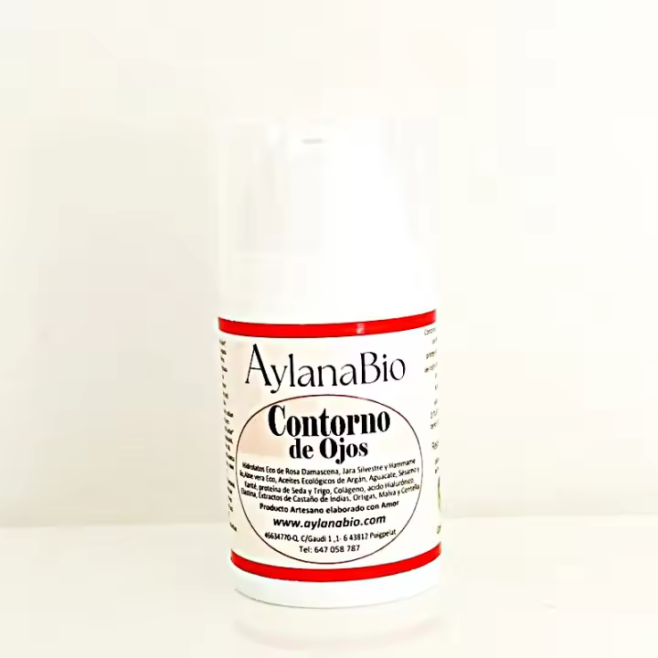 CONTORNO DE OJOS NUTRITIVO Y ANTIOJERAS, ALERGENICO, SIN AROMA AÑADIDO/ DIA Y NOCHE / PRODUCTO ARTESANO/ CERTIFICACION BIO CON BIO-INSPECTA VIDASANA/ Hidratación, Nutrición Profunda y Regeneración Natural | Marca de Confianza - 1
