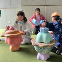 Piedras De Equilibrio Para Niños Juego De Entrenamiento De Equilibrio Antideslizantes Forma De Flor Stackables Para Promover Las Habilidades De Coordinación - details 4