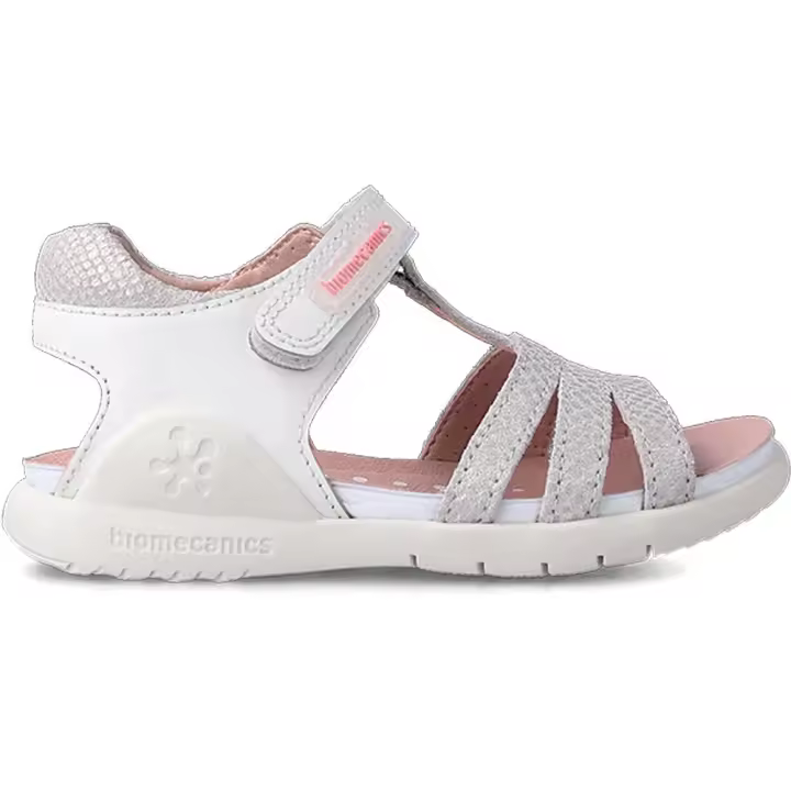 Sandalia Biomecanics Tiras 232247 - Calzado Ergonómico y Cómodo - Color Blanco - 1