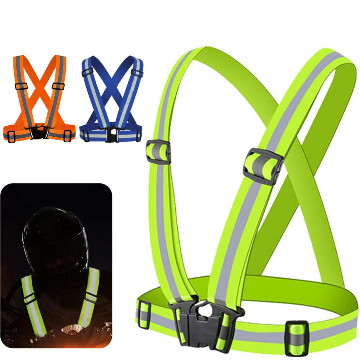 Chaleco Reflectante De Seguridad Para El Trabajo Nocturno, Chaleco