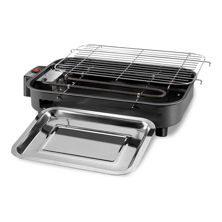 Kiwi - Asador Eléctrico 1300W 36.5x23cm - Eficiente y Versátil - Fácil de Usar y Limpiar - Seguro y Confiable - 1