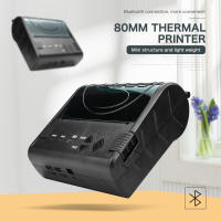 Marzono Impresora Térmica De Recibos Portátil Impresora Termica 80mm Impresora Termica Tickets Comandas Bluetooth Profesional Impresora Termica Portatil Etiquetas Pequeña Mini Impresora Pegatinas - details 2