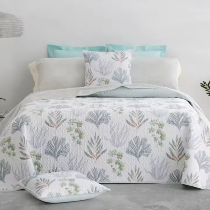 Colcha Bouti Diseño 136 agua de Burrito Blanco CB-BB136AGUA Burrito Blanco - 1