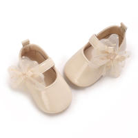 Zapatillas De Bebé Para Niñas Nuevas 0-18M Primera Marcha Casual Clásica Con Suela Suave Antideslizante Para Recién Nacidos - details 6