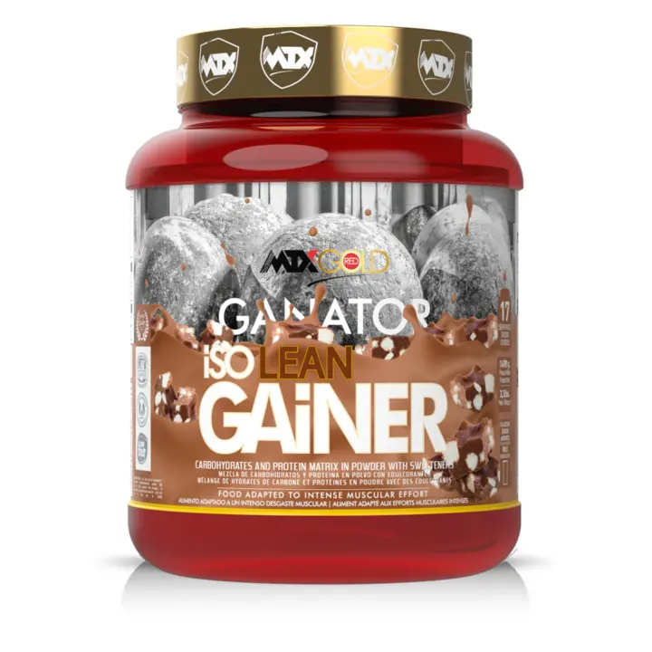 MTX nutrition IsoLeanGAINER Ganator [1,5 Kg.] / [4kg]Suplemento PREMIUM proteínas de suero con carbohidratos avanzados (ratio 60carbo / 40 proteina) - 1