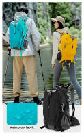Mochila De Camping Y Senderismo 40L Con Cubierta De Lluvia Bolsa De Viaje Para Exteriores Escalada Y Deportes Unisex - details 1