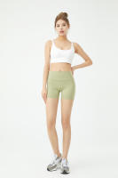 Shorts De Yoga Para Mujer Cintura Alta Transpirables Elevadores De Glúteos Deporte Verano Leggings De Gimnasio Ropa Deportiva Ciclismo - details 14