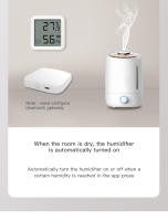 Sensor De Temperatura Y Humedad Inteligente Bluetooth Tuya Con Pantalla LCD Control Remoto Por APP Google Home Alexa - details 6