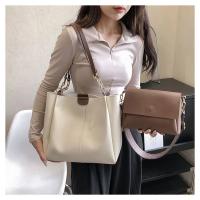Bolso De Hombro Para Mujer XINXIANG Gran Capacidad Moda Cuero Retro Con Cierre Magnético Y Cadena Bolso Transversal - details 8