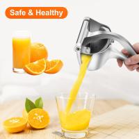 Exprimidor de frutas manual de acero inoxidable Heavy Duty aleación limón prensa exprimidor Premium calidad naranja simple extractor herramienta Mano metal máquina doméstica - details 1