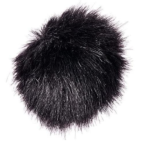 Protector De Viento Para Micrófono De Solapa Pantalla Antiviento Peluda