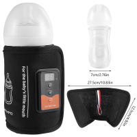 Calentador De Botella Para Bebé Con Temperatura Ajustable USB Potenciado Para Diámetro Menor a 7cm Mantenedor De Calor Para Botella De Leche - details 6