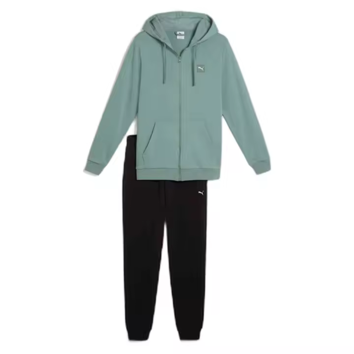 Conjunto Puma  para unisex en color verde - 1