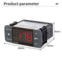 Termostato Digital Para Incubador Controlador De Temperatura Calentamiento Enfriamiento Refrigeración Descongelación Relé Sensor - details 27