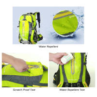 Impermeable Mochila de de de Viaje 40L Unisex, Diseño Suave Nylon, Ideal para Senderismo, Montañismo - details 11