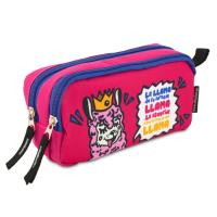 STARPLAST - Estuche 2 compartimentos LLAMA - Gran Capacidad - Tamaño 21x10x9cm - details 0